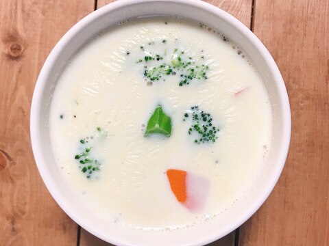 簡単 豆乳スープ